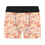 Fire flame watercolor pattern Men's All Over Print Boxer Briefs Men's Underwear