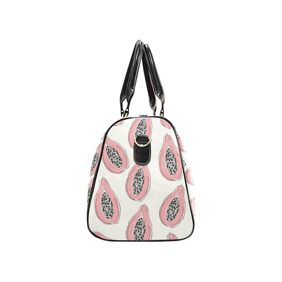 papaya pattern Travel Bag