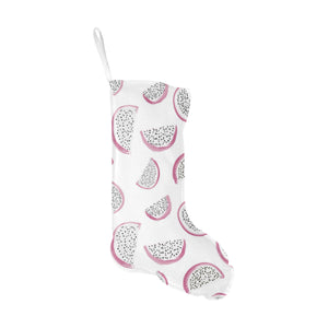 dragon fruit pattern Christmas Stocking