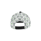 Hand drawn Koala leaves pattern All Over Print Snapback Cap