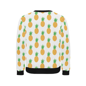 Pineapples pattern Men's Crew Neck Sweatshirt