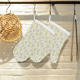 Tennis Pattern Print Design 02 Heat Resistant Oven Mitts