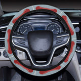 Sausage Pattern Print Design 02 Car Steering Wheel Cover