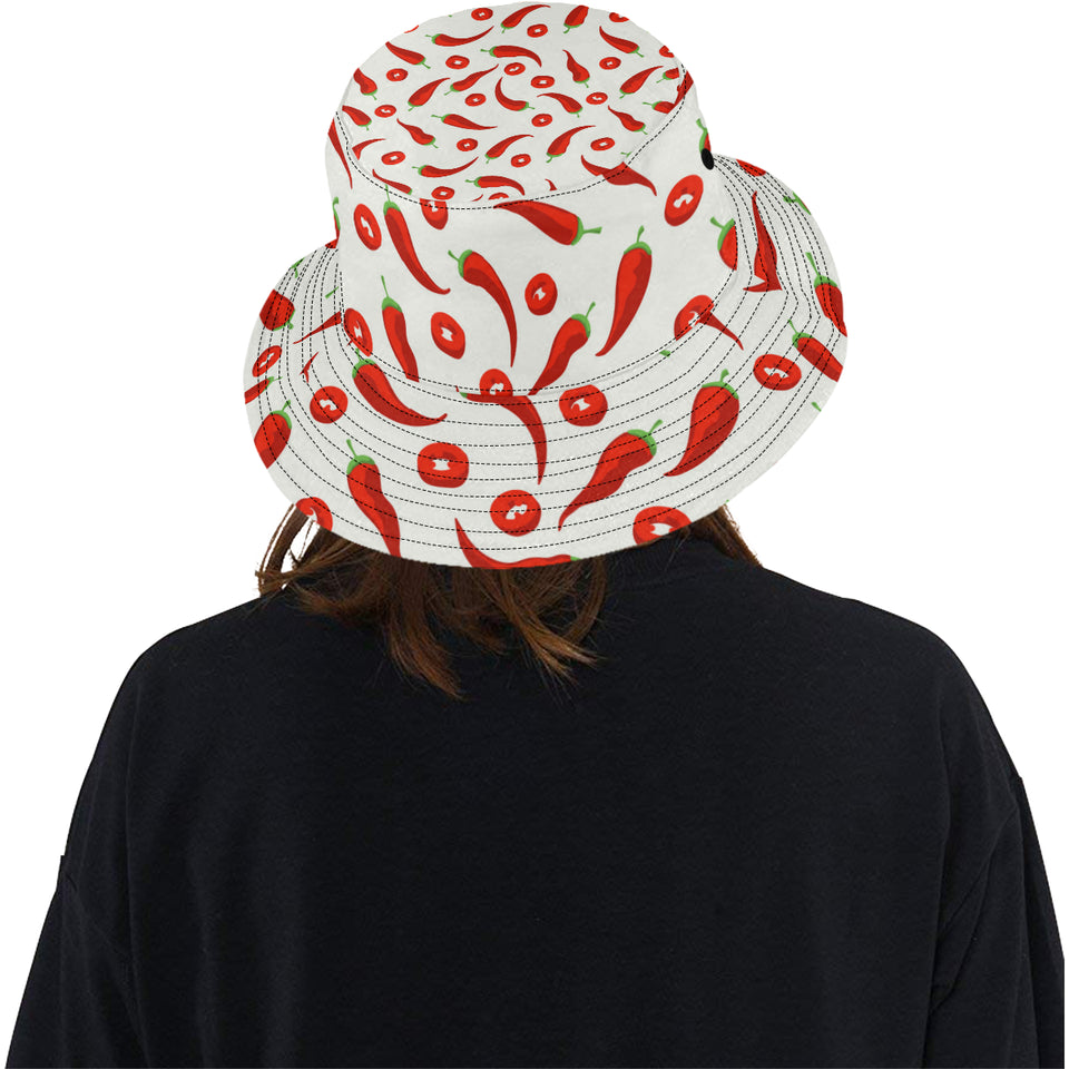 Chili pattern Unisex Bucket Hat