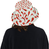 Chili pattern Unisex Bucket Hat