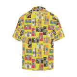 Camera Pattern Print Design 02 Men's All Over Print Hawaiian Shirt (Model T58)