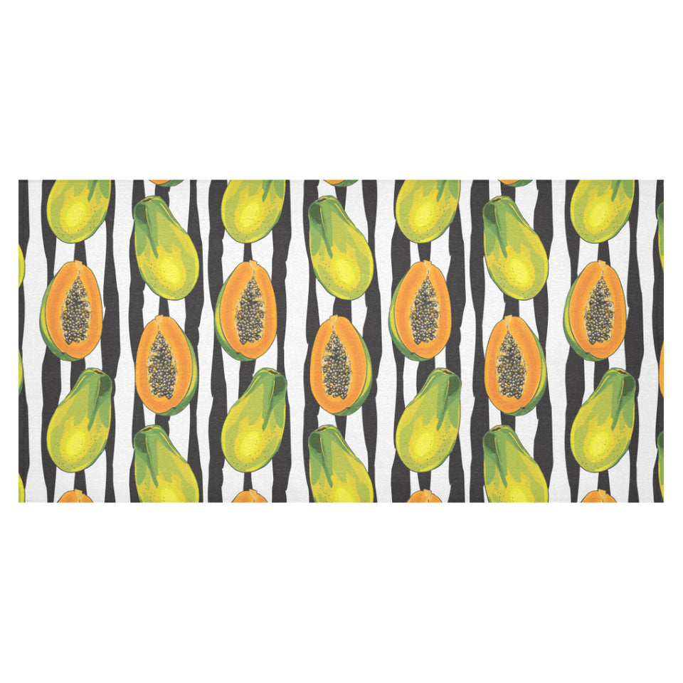 papaya design pattern Tablecloth