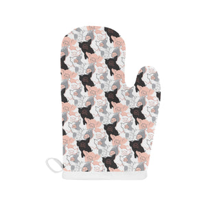 Pig Pattern Print Design 05 Heat Resistant Oven Mitts