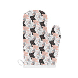 Pig Pattern Print Design 05 Heat Resistant Oven Mitts