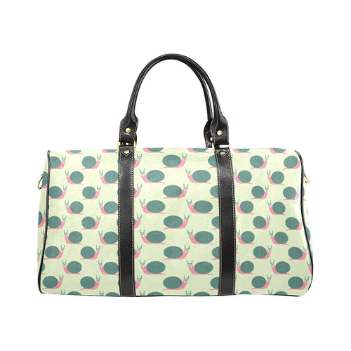 Snail Pattern Print Design 04 Travel Bag