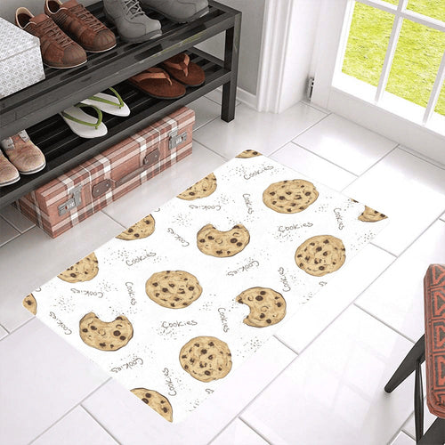 Sketch style cookie pattern Doormat