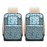 Coral Reef Pattern Print Design 01 Car Seat Back Organizer