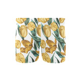 yellow tulips pattern Men's Swimming Trunks