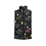 space pattern Men's Padded Vest