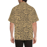 Leopard skin print Men's All Over Print Hawaiian Shirt