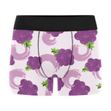 Cute Grape pattern Men's All Over Print Boxer Briefs Men's Underwear