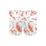 Watercolor Koi Fish Carp Fish pattern Men's Swimming Trunks