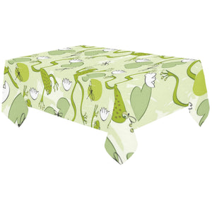 Cute frog dragonfly pattern Tablecloth