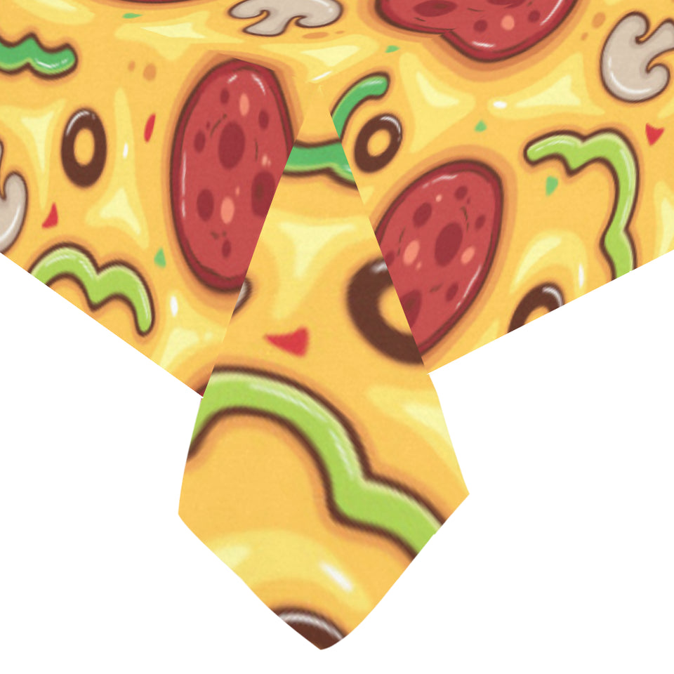 Pizza texture pattern Tablecloth