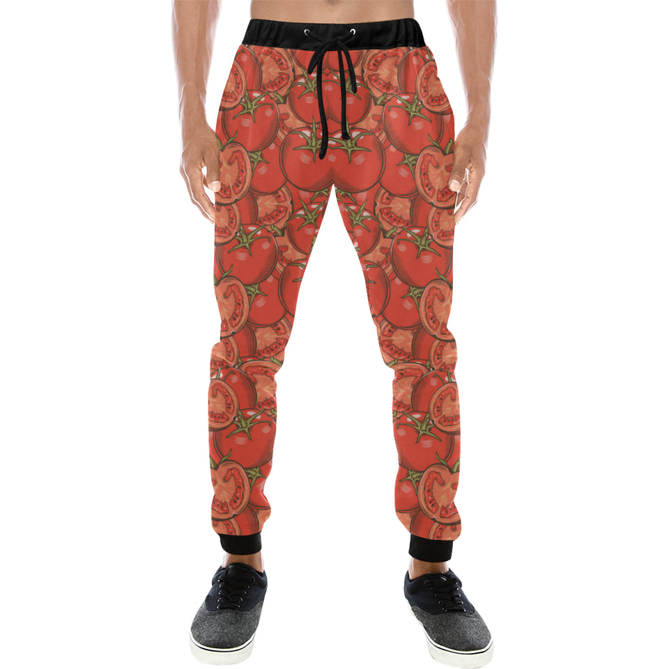 Red Tomato Pattern Unisex Casual Sweatpants