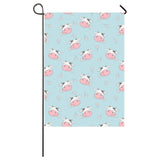 Cute cow flower pattern House Flag Garden Flag