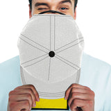 arabic white pattern All Over Print Snapback Cap