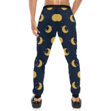 Moon star pattern Unisex Casual Sweatpants