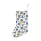 Snail Pattern Print Design 05 Christmas Stocking