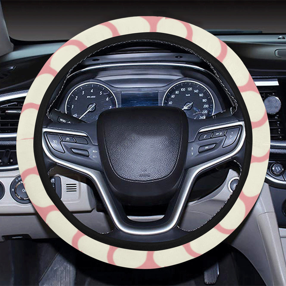 peanuts texture pattern Car Steering Wheel Cover