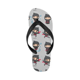 Cute ninja pattern Unisex Flip Flops