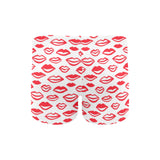 Lips Pattern Print Design 05 Men's Swimming Trunks