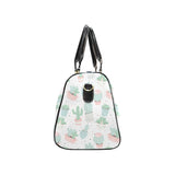 Pastel color cactus pattern Travel Bag