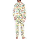 Tennis Pattern Print Design 03 Men's All Over Print Pajama