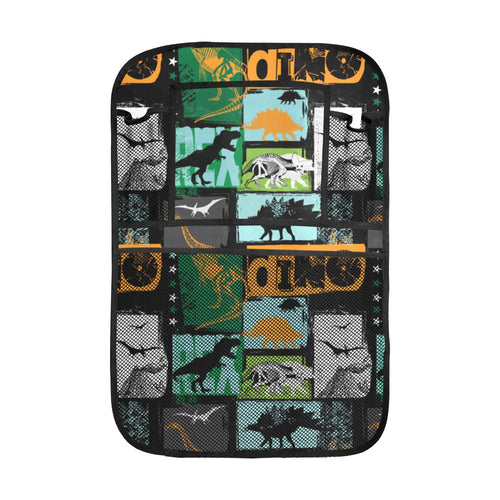 dinosaurs print pattern Car Seat Back Organizer