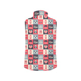 British Pattern Print Design 05 Men's Padded Vest