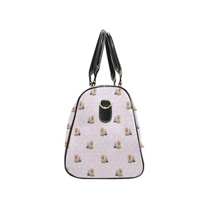 Yorkshire Terrier Pattern Print Design 02 Travel Bag