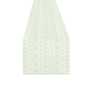 Cucumber pattern background Table Runner