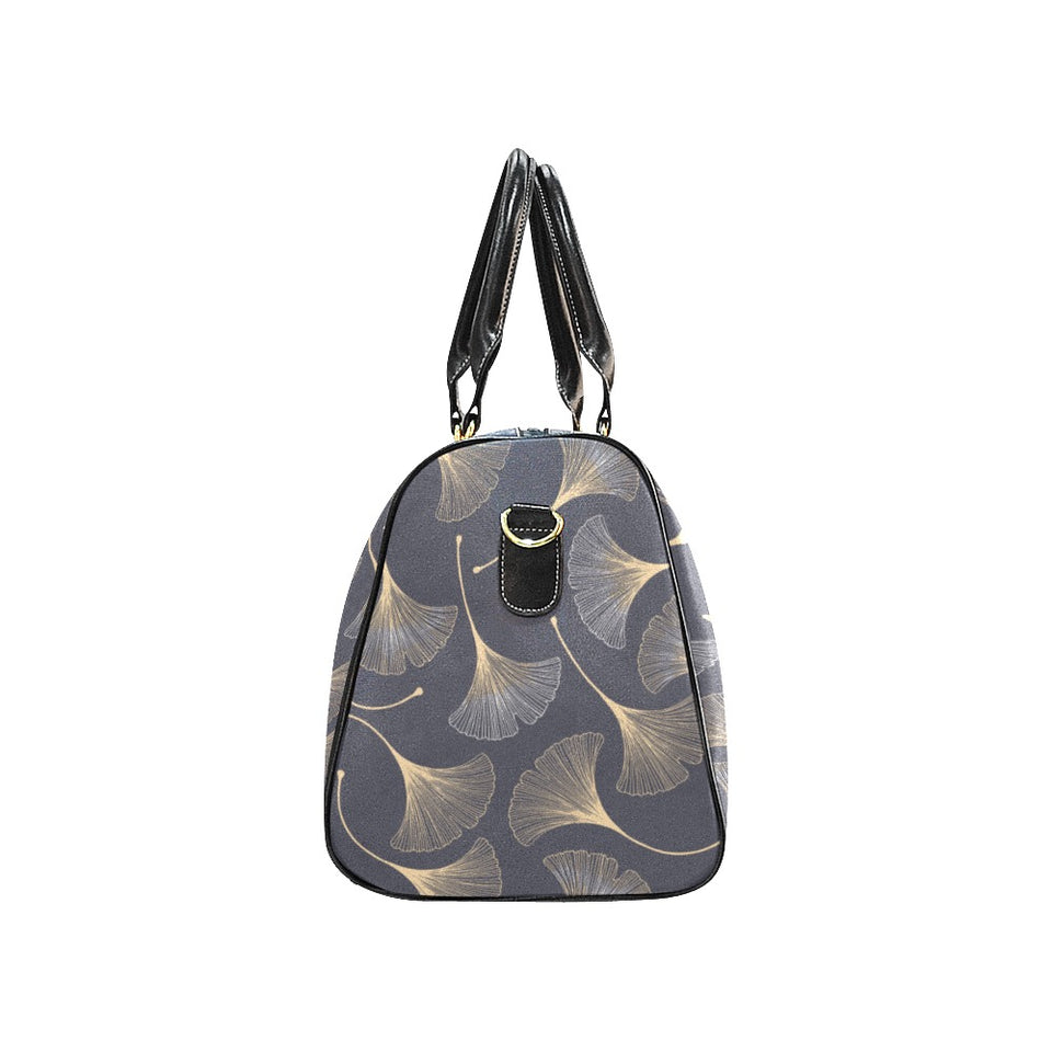 Gold ginkgo leaves Travel Bag