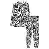 Zebra skin pattern Women's All Over Print Pajama Set