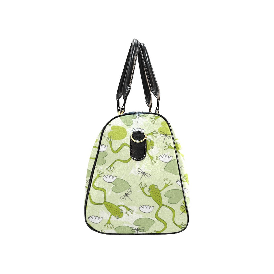 Cute frog dragonfly pattern Travel Bag
