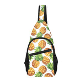 Pineapples design pattern All Over Print Chest Bag