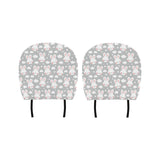 Rabbit cloud Pattern Car Headrest Cover