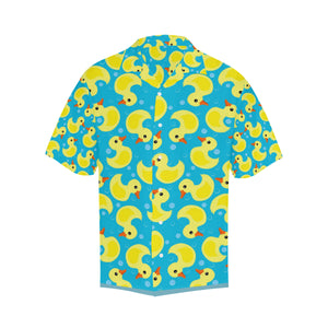 Duck Toy Pattern Print Design 04 Men's All Over Print Hawaiian Shirt (Model T58)