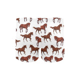 Horses running pattern background Men's Swimming Trunks