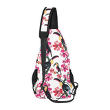 Toucan flower design pattern All Over Print Chest Bag