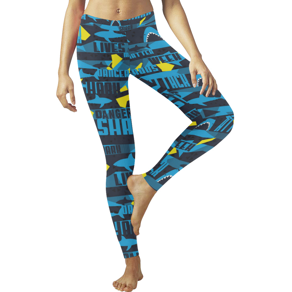 Shark dangerous Women's Legging Fulfilled In US