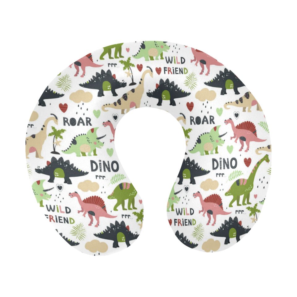 Cute dinosaurs pattern U-Shaped Travel Neck Pillow