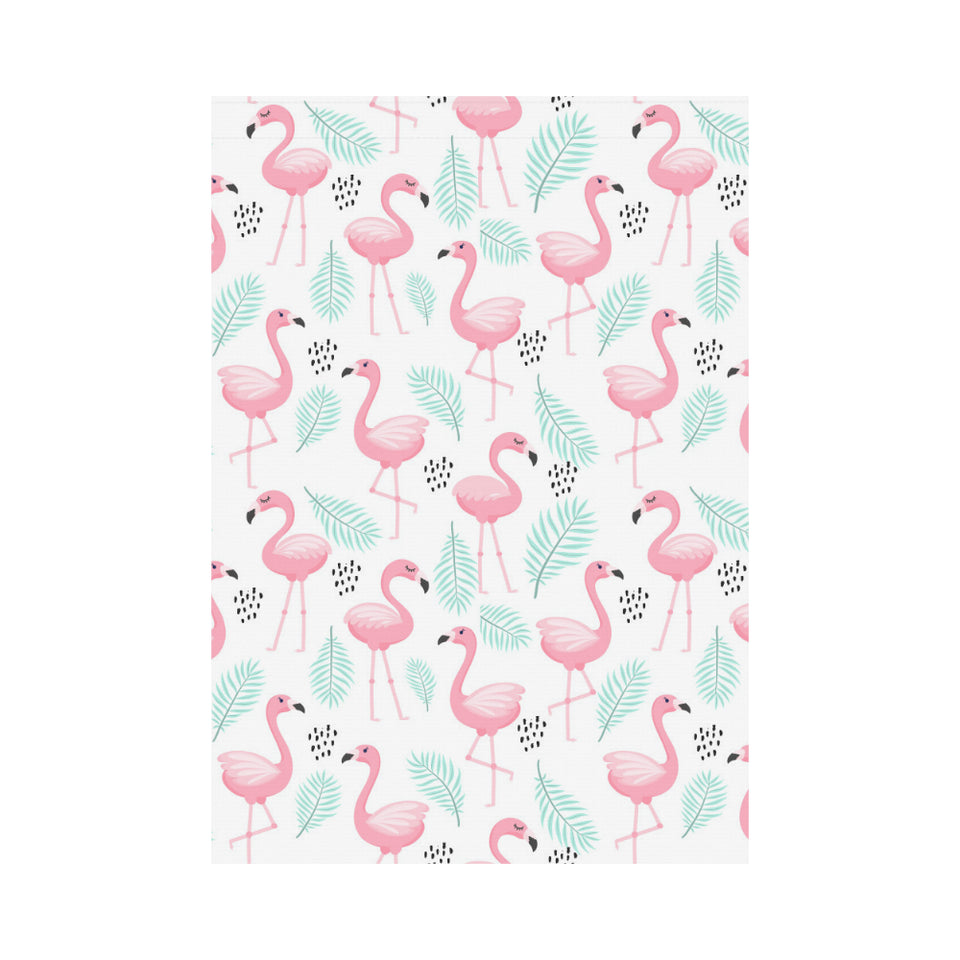 Cute flamingo pattern House Flag Garden Flag