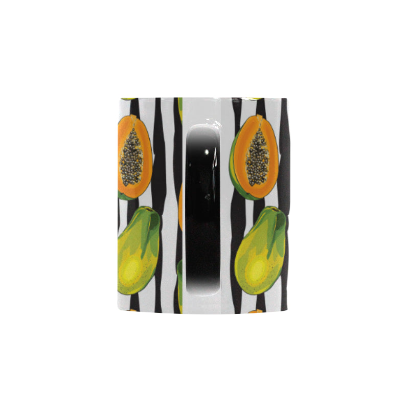 papaya design pattern Morphing Mug Heat Changing Mug