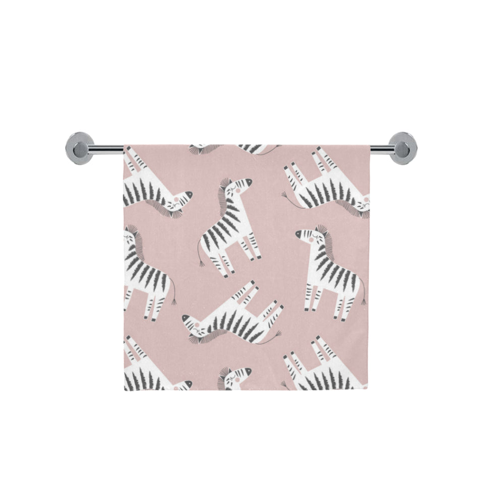 Cute zebra pattern Bath Towel